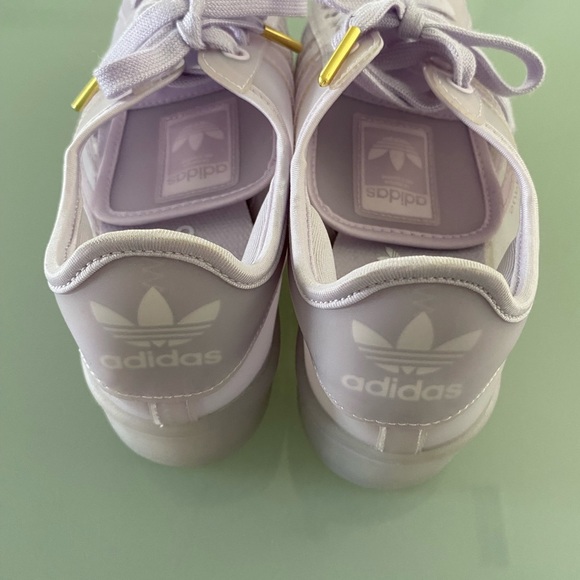 New never worn. Superstar Jelly Adidas Original Superstar. Size 7 woman’s. Lilac - Picture 2 of 7